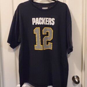 Greenbay Packers GOAT Aaron Rogers #12 T-shirt - 2XL